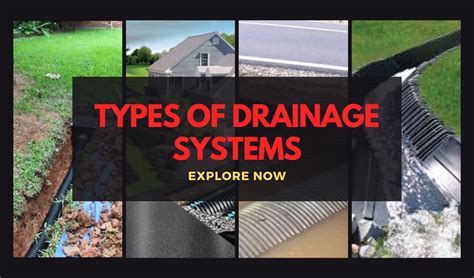 types of drainage holes